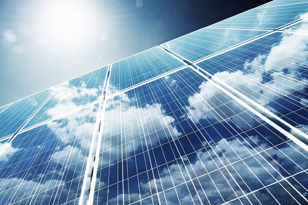 solar panels produce renewable energy