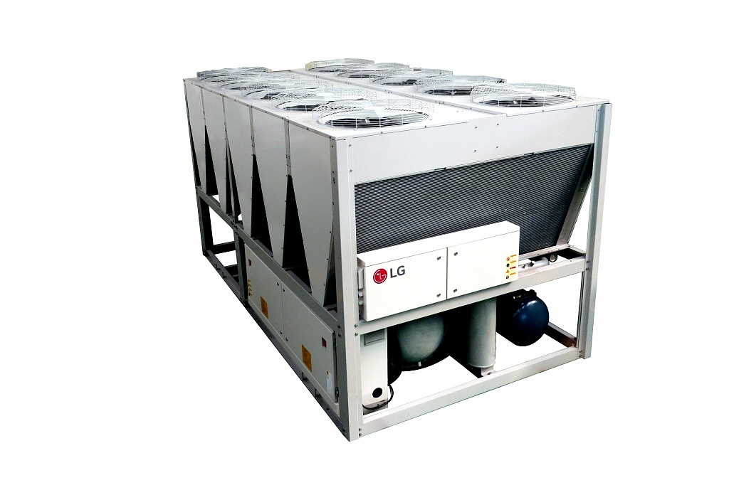 MCHX screw chiller