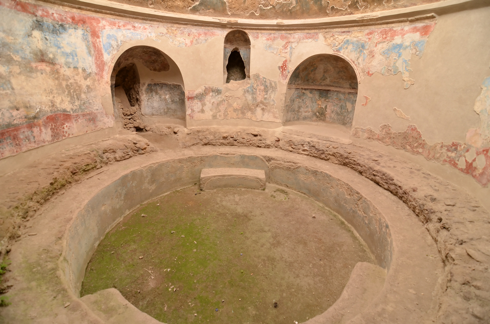 A frigidarium at Pompeii