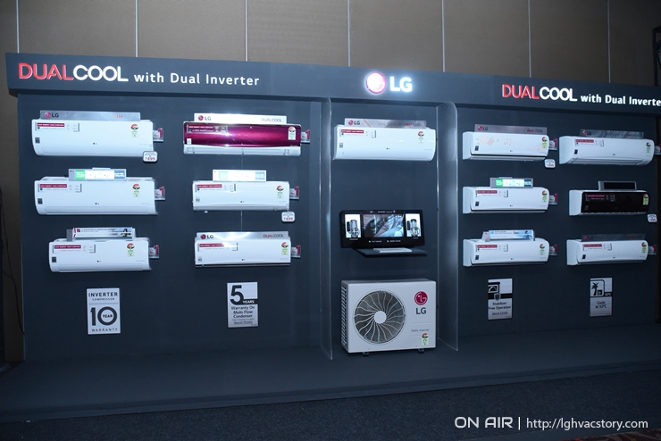 lg dual cool with dual inverter