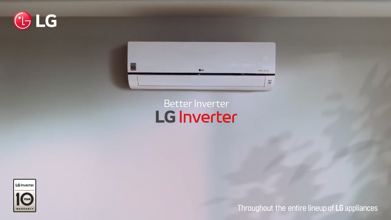 lg dual cool with dual inverter
